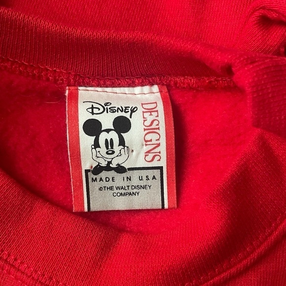 Vintage Disney Mickey Mouse Crewneck Sweatshirt - Picture 6 of 7